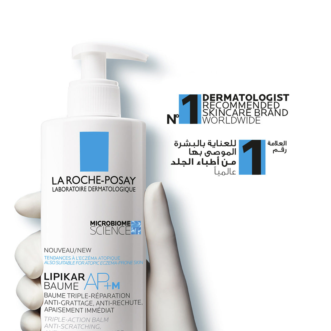 La Roche-Posay Lipikar Baume Ap+M Moisturizing for Dry and Eczema-Prone Skin 400ml