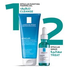 Load image into Gallery viewer, La Roche-Posay Effaclar Acne Serum with Salicylic Acid and Niacinamide for Oily and Acne Prone Skin 30ml + Free Effaclar 15ml