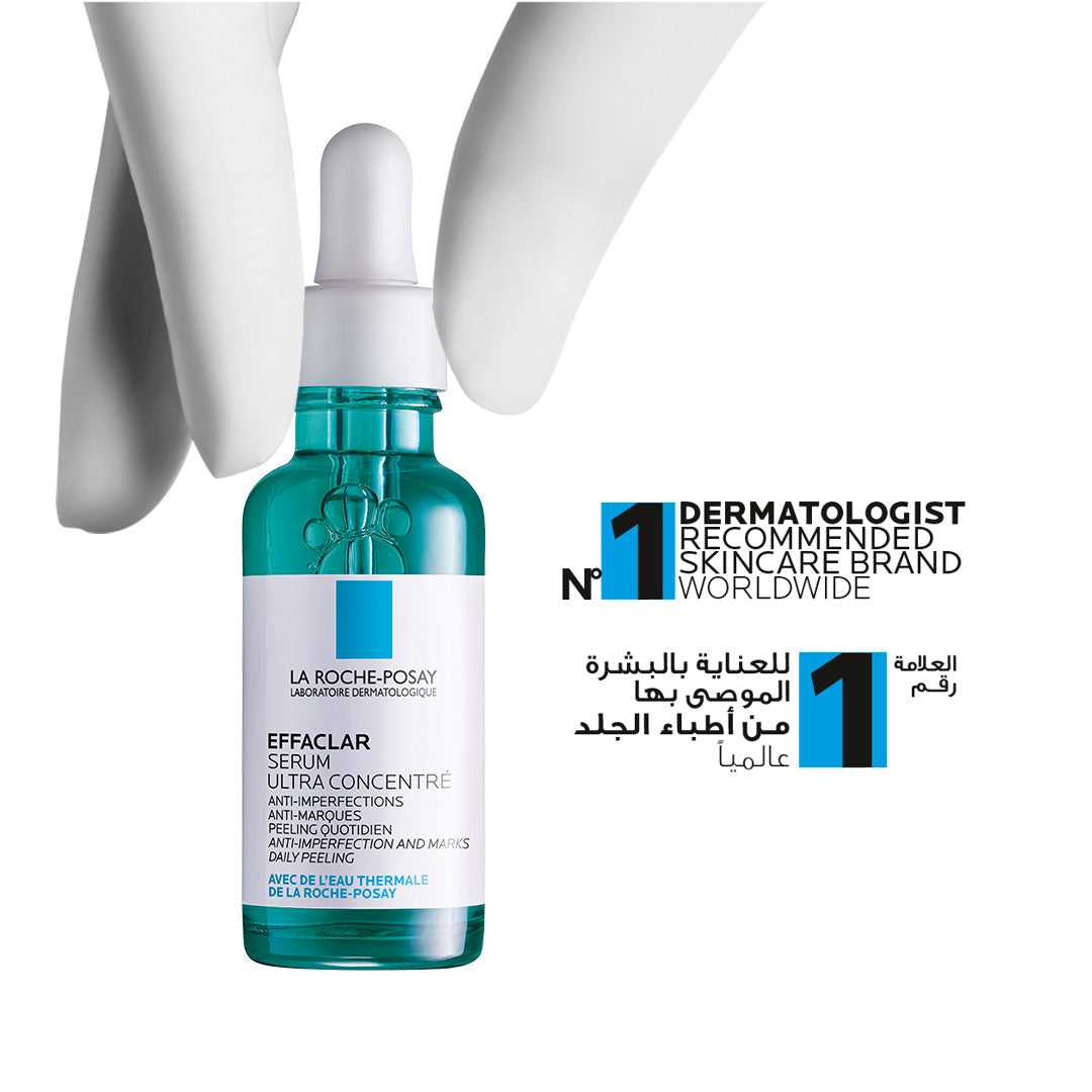 La Roche-Posay Effaclar Acne Serum with Salicylic Acid and Niacinamide for Oily and Acne Prone Skin 30ml