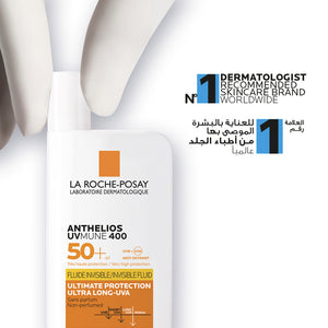 La Roche-Posay Anthelios UVMune 400 Invisible Sunscreen SPF50+ 50ml