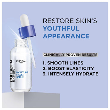 Loreal Paris Collagen Expert Anti-Aging & Firming Serum with Collagen + Peptides 30ml
