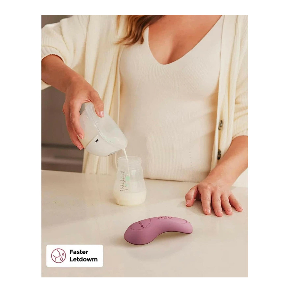 Momcozy 3-in-1 Kneading Lactation Massager
