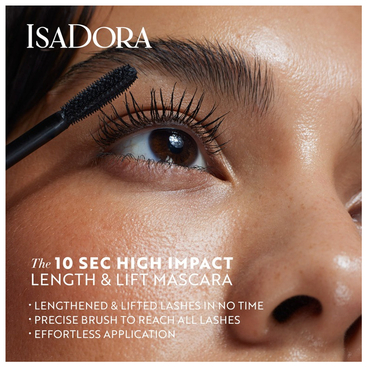 Isadora The 10 Sec High Impact Length & Lift Mascara 01 Black Isadora The 10 Sec High Impact Length & Lift Mascara 01 Black