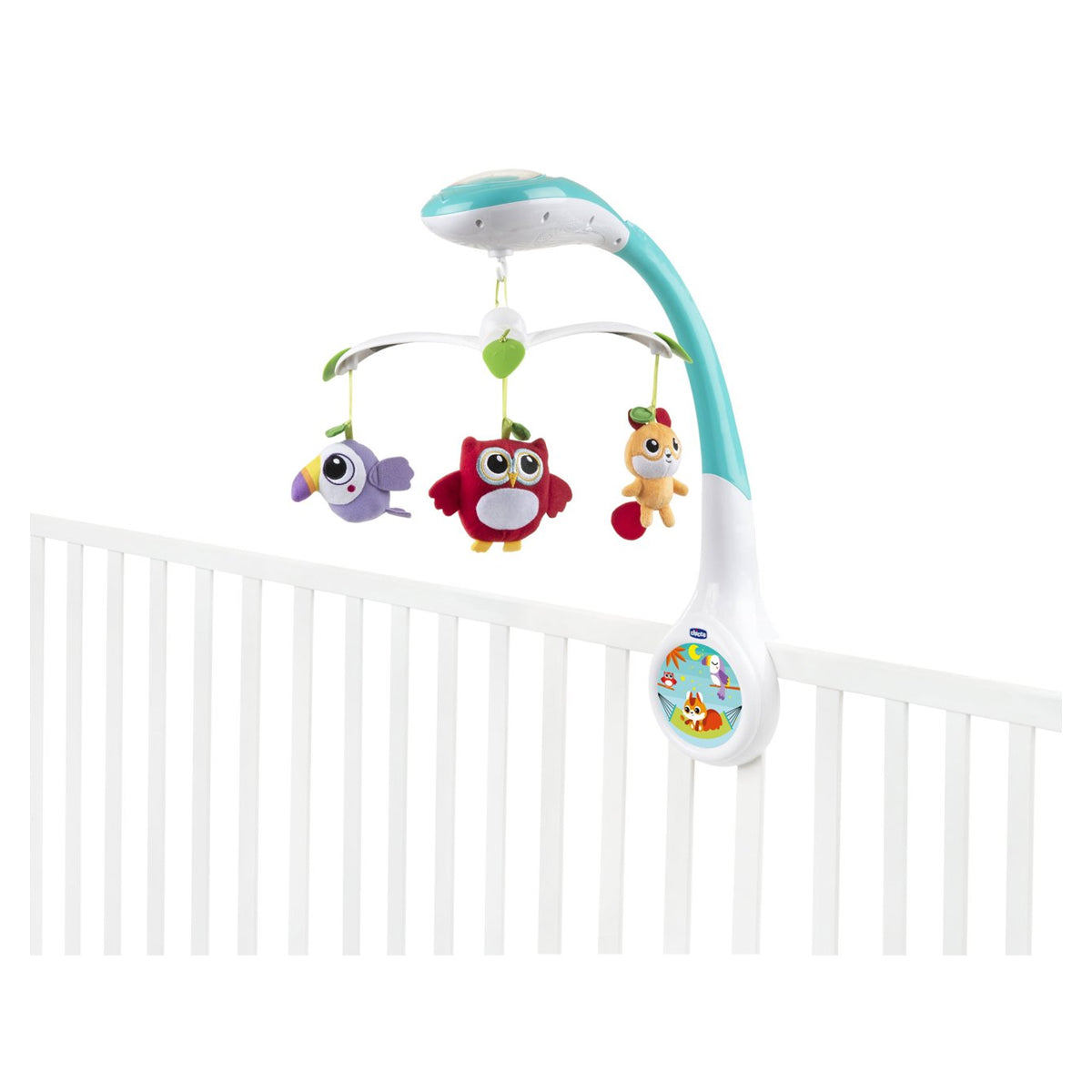 Chicco Magic Forest Cot Mobile Projection