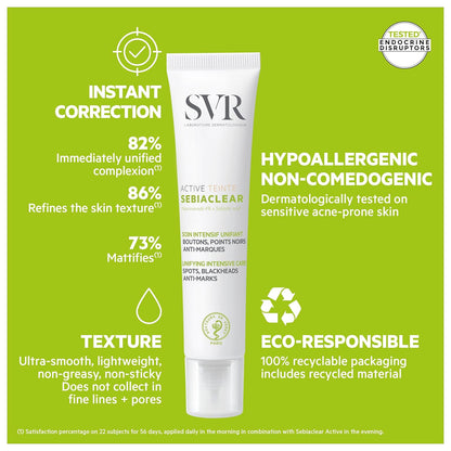 Svr Sebiaclear Active Gel Tinted 40ml