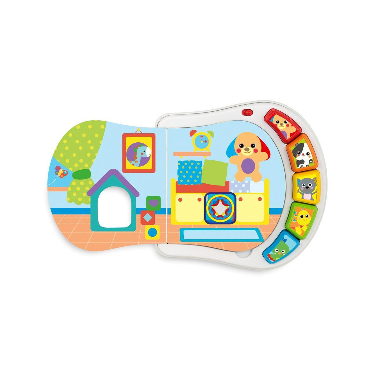 Chicco Discovery Book Puppies Home Interactive Toy Chicco Discovery Book Puppies Home Interactive Toy
