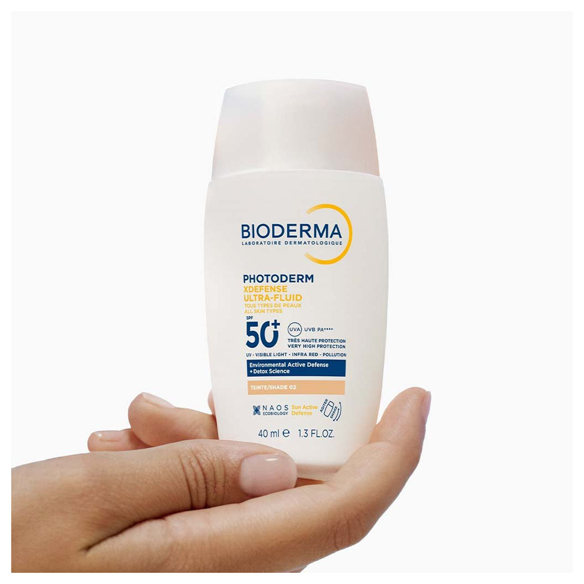 Bioderma Photoderm Xdefense Ultra Fluid Spf50+ 40ml Tinted Shade 02 Bioderma Photoderm Xdefense Ultra Fluid Spf50+ 40ml Tinted Shade 02