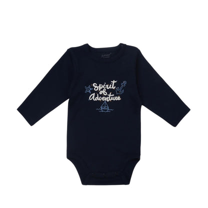 Junior Bodysuit Long Sleeve Sea Waves 18-24m