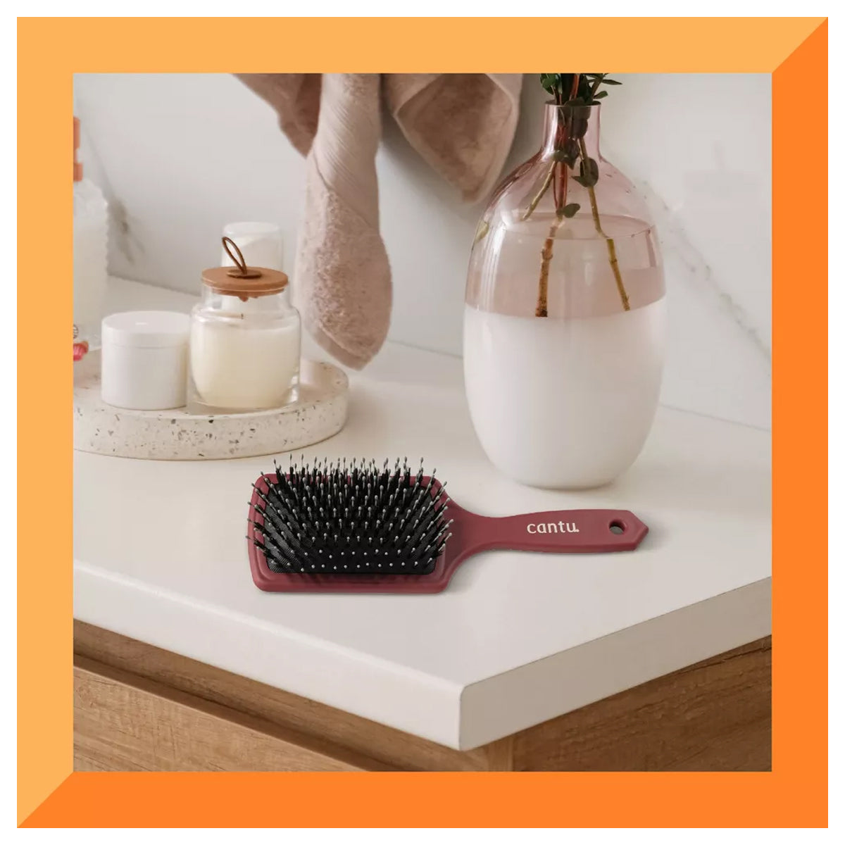 Cantu Smooth Thick Paddle Hair Brush