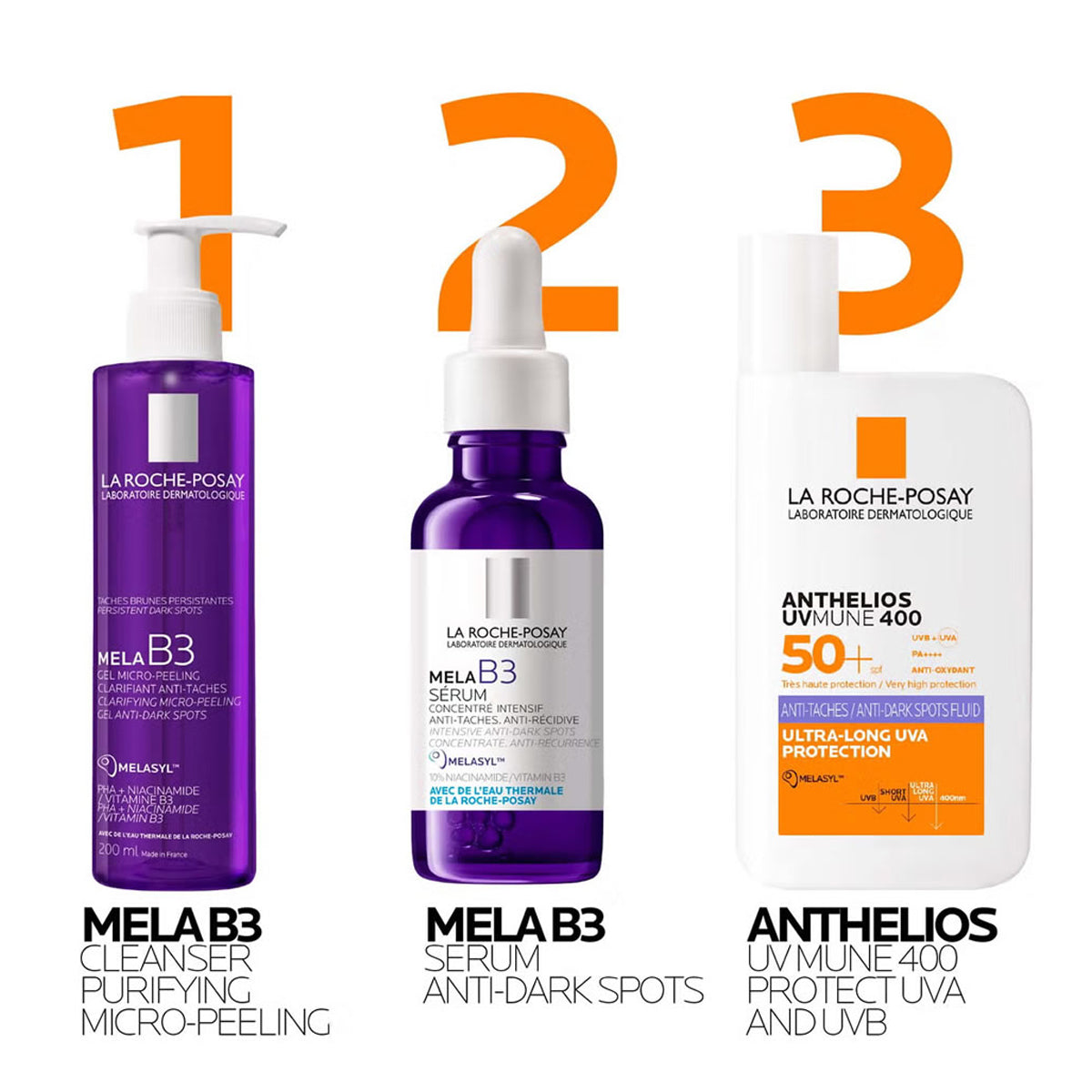 La Roche-Posay Anthelios uvmune مضاد للسوائل الداكنة SPF50+ 50ml La Roche-Posay Anthelios uvmune مضاد للسوائل الداكنة SPF50+ 50ml