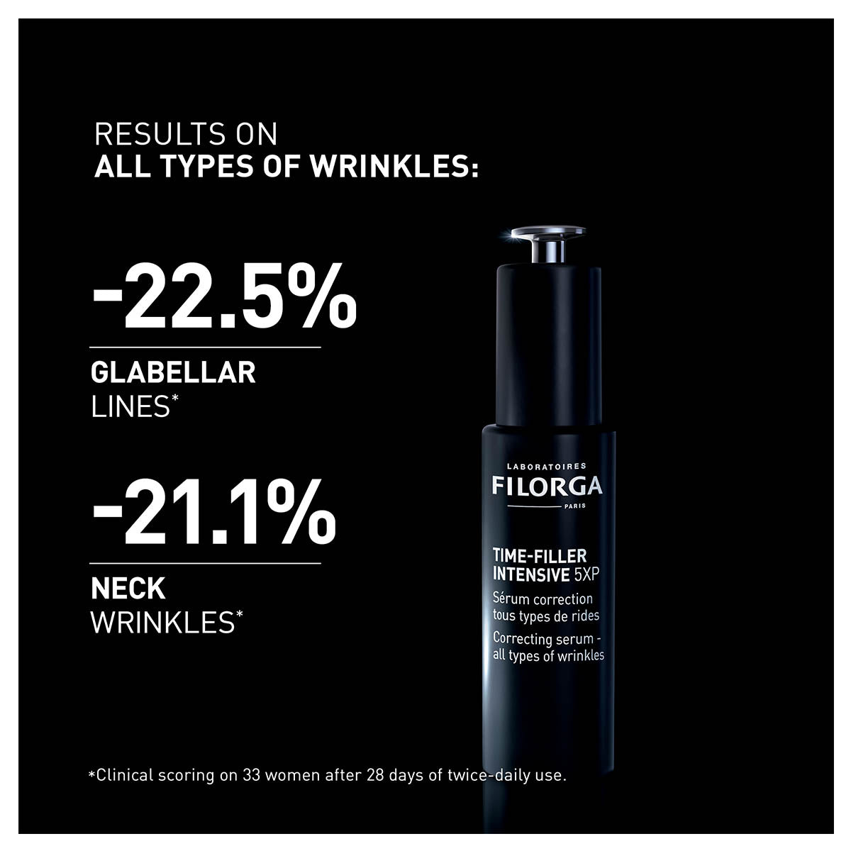 Filorga Time-filler Intensive 5xp Correcting Serum For All Types Of Wrinkles 30ml