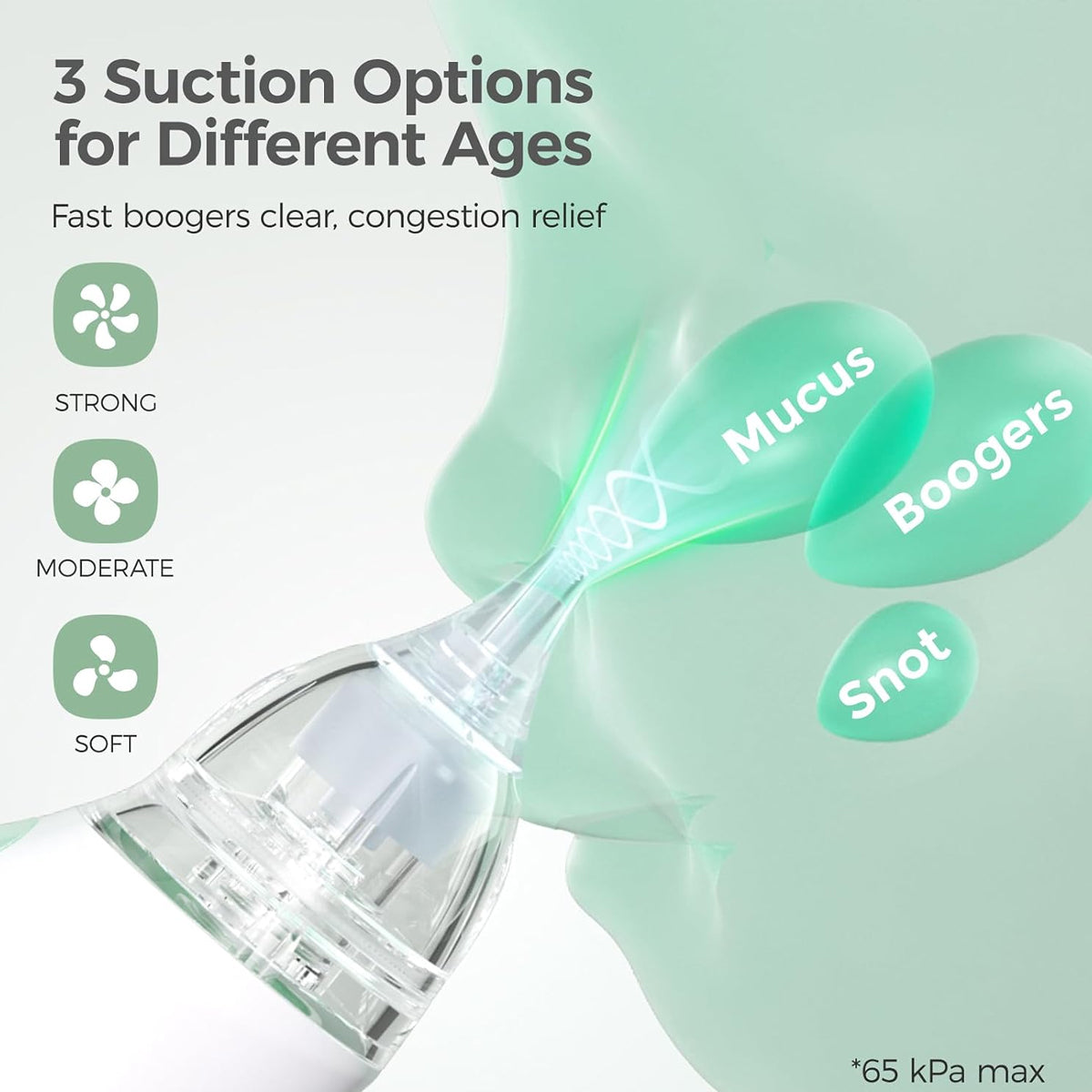 Momcozy 2-in-1 Electric Nasal Aspirator