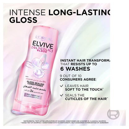 Loreal Elvive Glycolic Gloss Sealing Conditioner 360ml