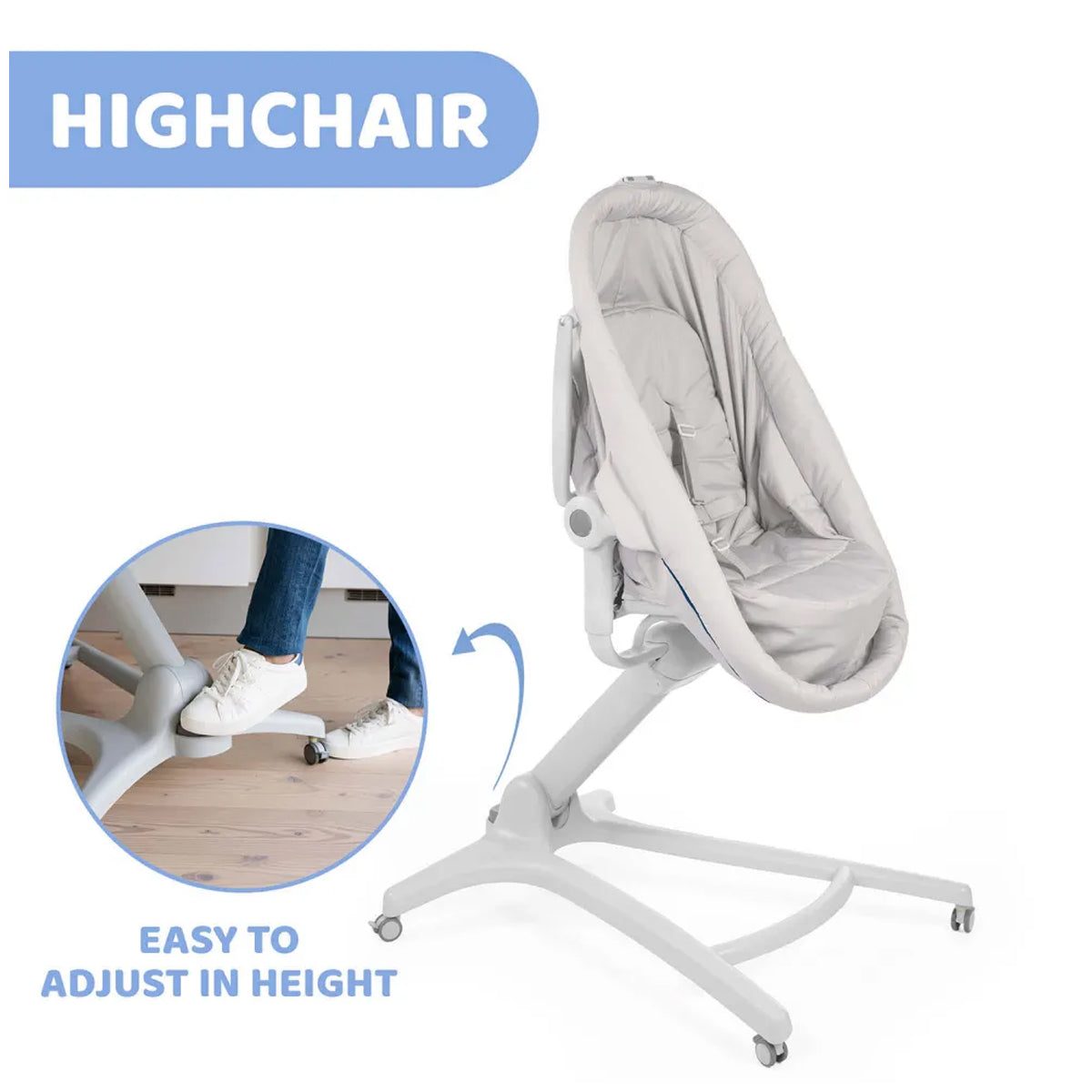 Chicco Baby Hug 4 in 1 Glacial
