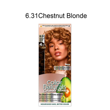 Garnier Color Naturals Caramelo Blonde Hair Color – Blonde for Dark Bases