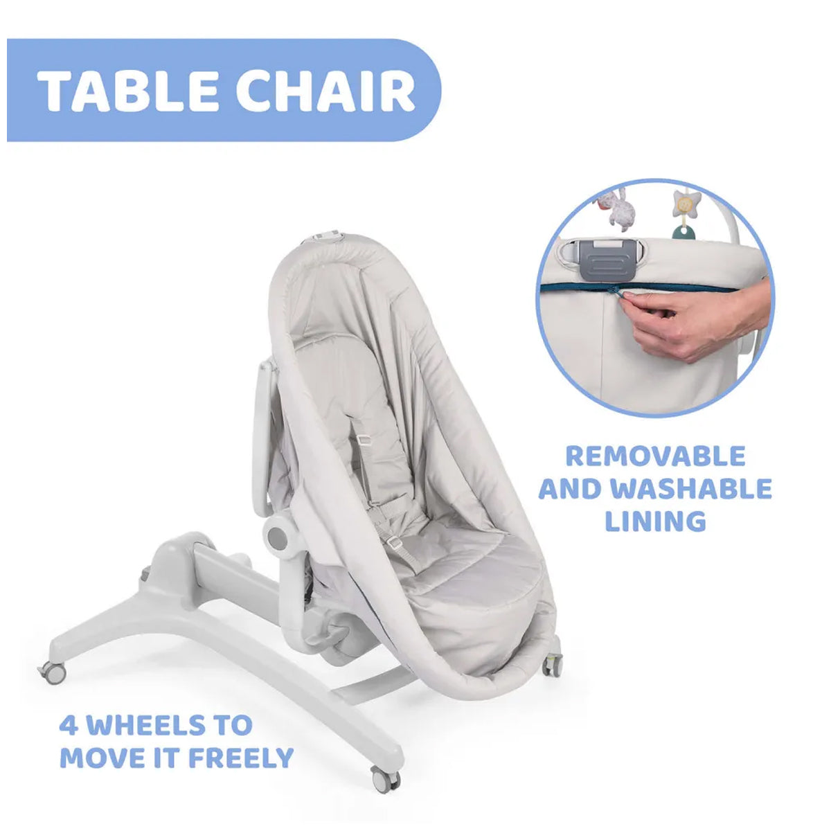 Chicco Baby Hug 4 in 1 Glacial