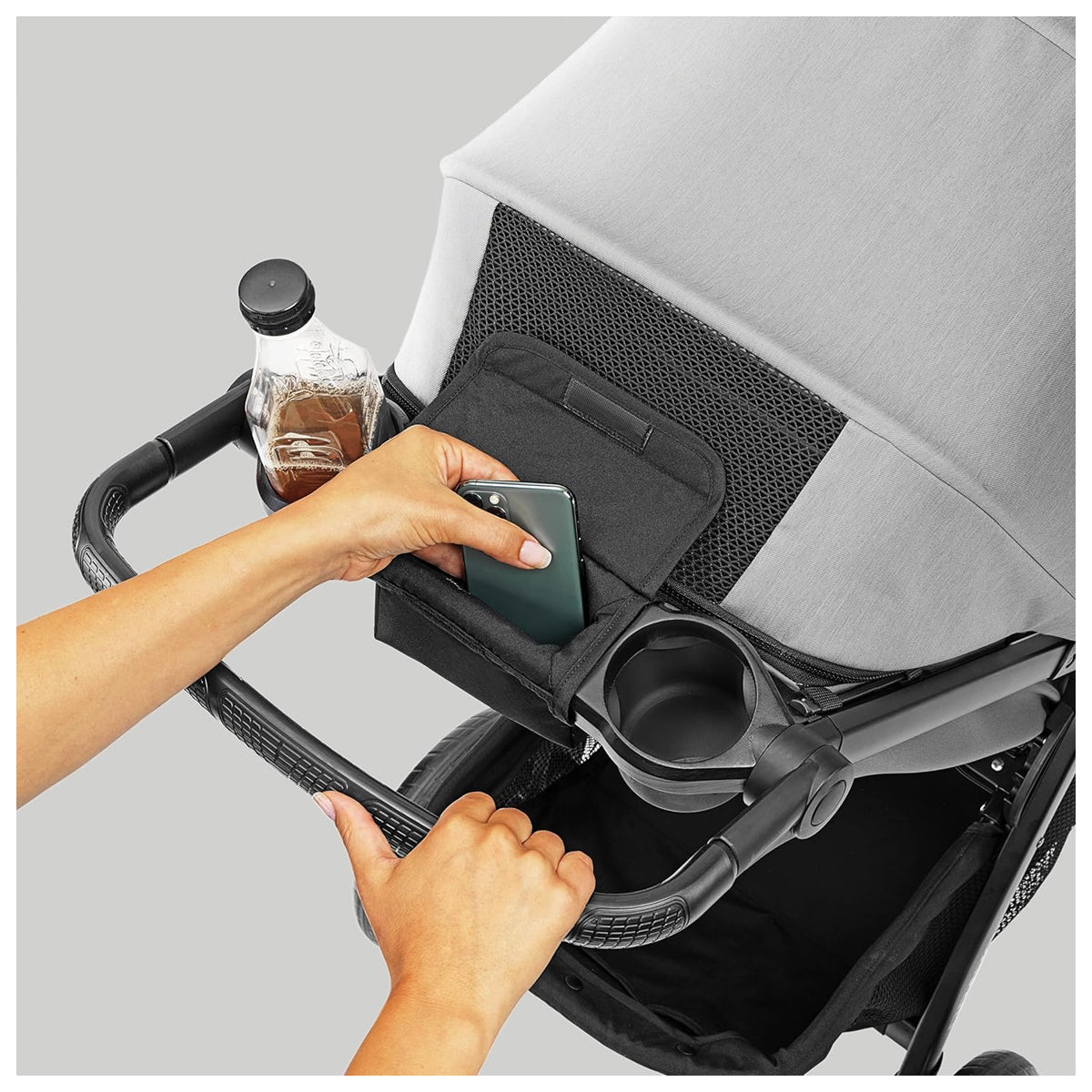 Chicco Bravo LE Trio Travel System Driftwood US Chicco Bravo LE Trio Travel System Driftwood US