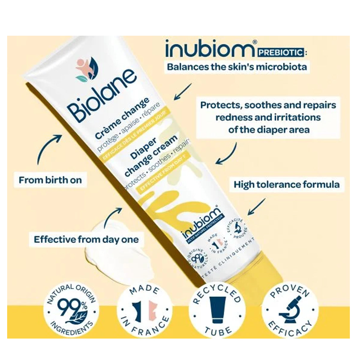Biolane Diaper Change Cream 100ml Biolane Diaper Change Cream 100ml