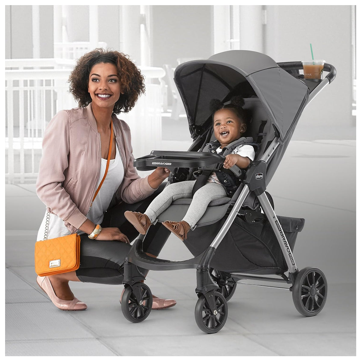 Chicco Mini Bravo Plus Stroller Storm USA