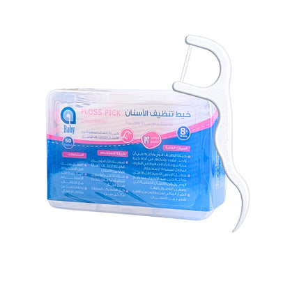 ABaby Dental Floss Picks 50 Psc