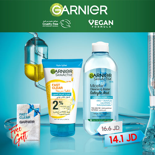 GARNIER ACNE BUNDLES + FREE TOWEL 03