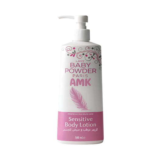 AMK Lady Baby Powder Sensitive Body Lotion 500ml
