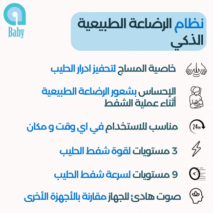 مضخة الثدي الكهربائية من آبابي