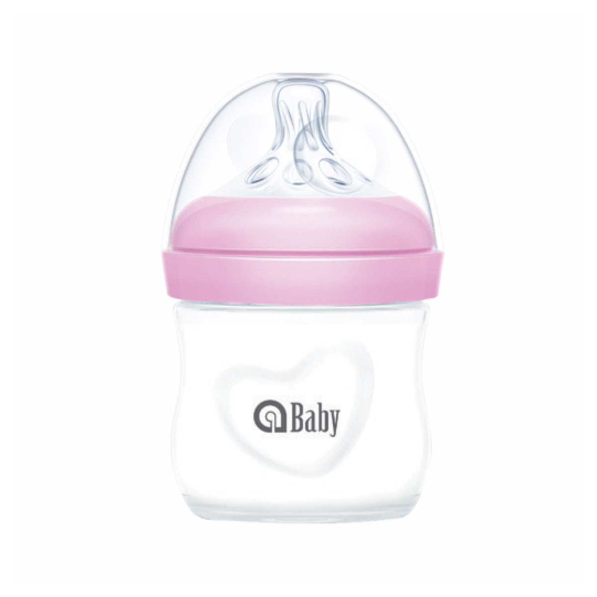Ababy Borosilicate Glass Natural Feeding Bottle