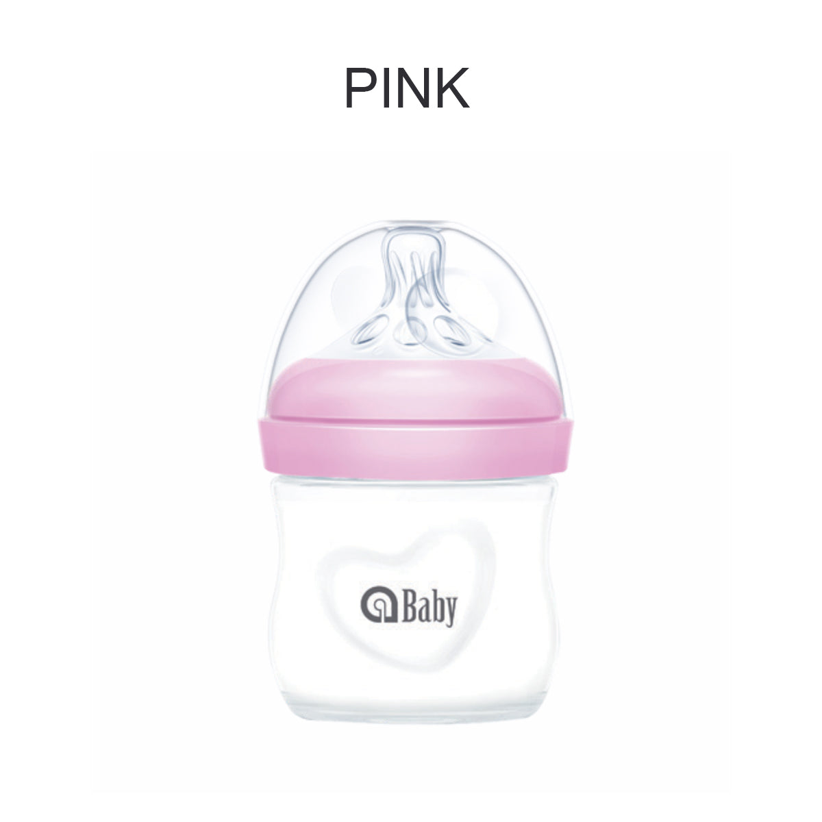 Ababy Borosilicate Glass Natural Feeding Bottle