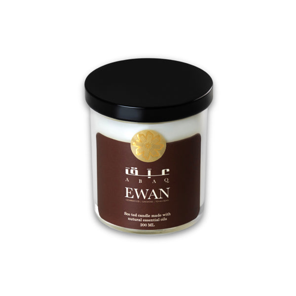 شمعة معطرة من عبق إيوان 200 مل شمعة معطرة من عبق إيوان 200 مل