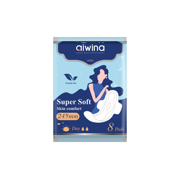 Aiwina Pads Super Soft Skin S (8 Pcs) 245mm