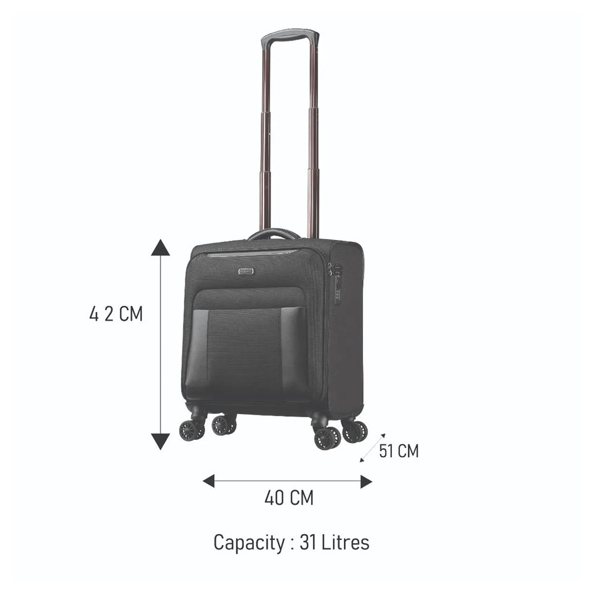 American Tourister Bass Rolling Tote