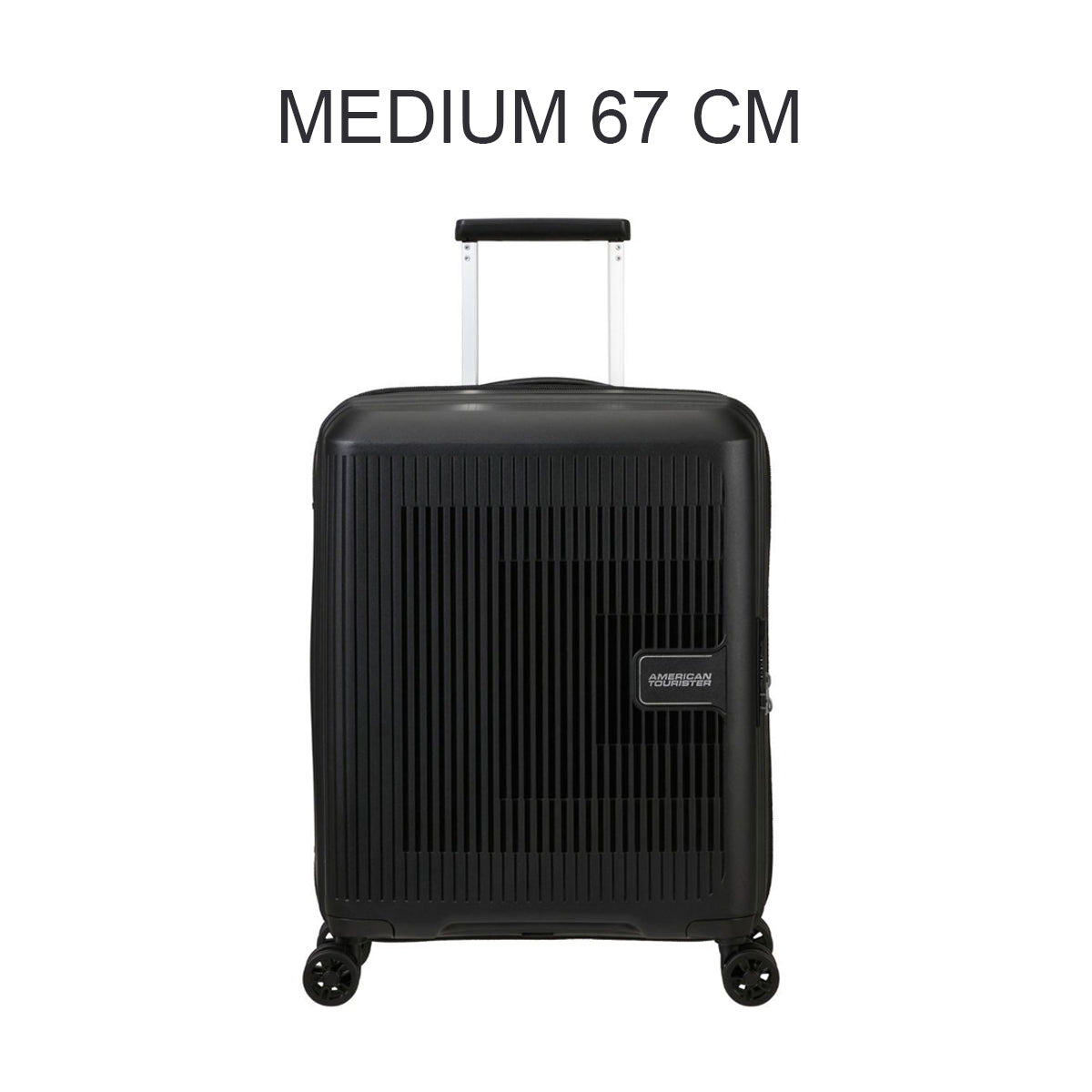American Tourister Aerostep Carry-on Suitcase Black