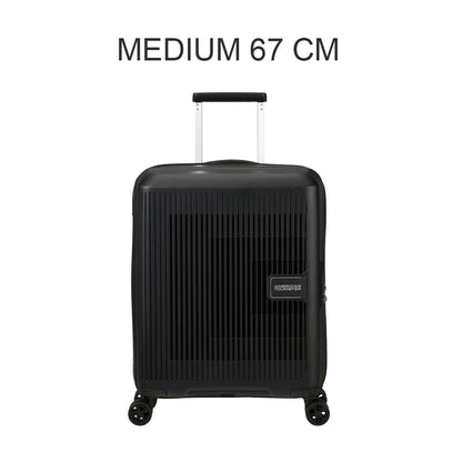 American Tourister Aerostep Carry-on Suitcase Black