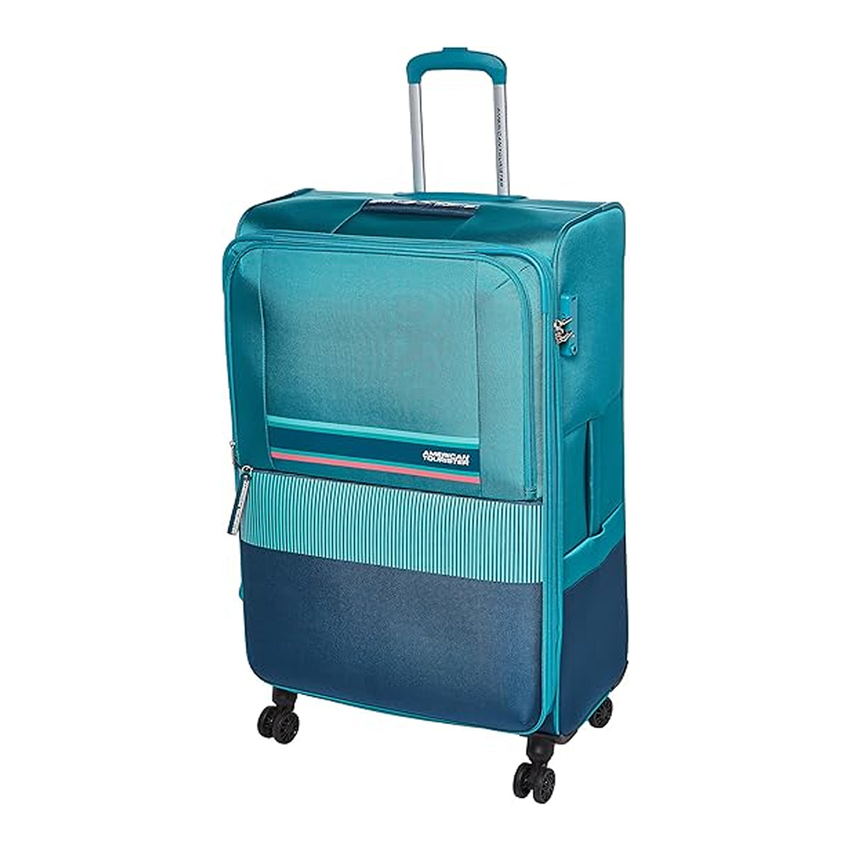 American Tourister Auriga Soft Cabin Luggage Trolley Bag Green