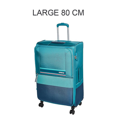 American Tourister Auriga Soft Cabin Luggage Trolley Bag Green