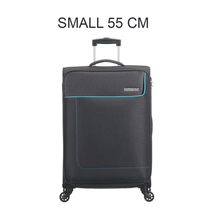 American Tourister Jamaica Soft Luggage Travel Trolley Bag Black