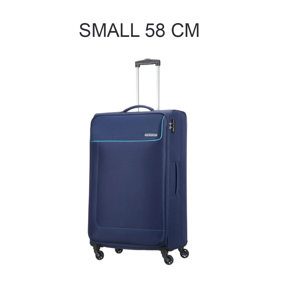 American Tourister Jamaica Soft Luggage Travel Trolley Bag Navy