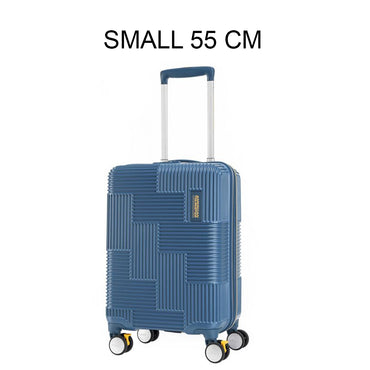 American Tourister Luggage Trolley Bag Velton Navy