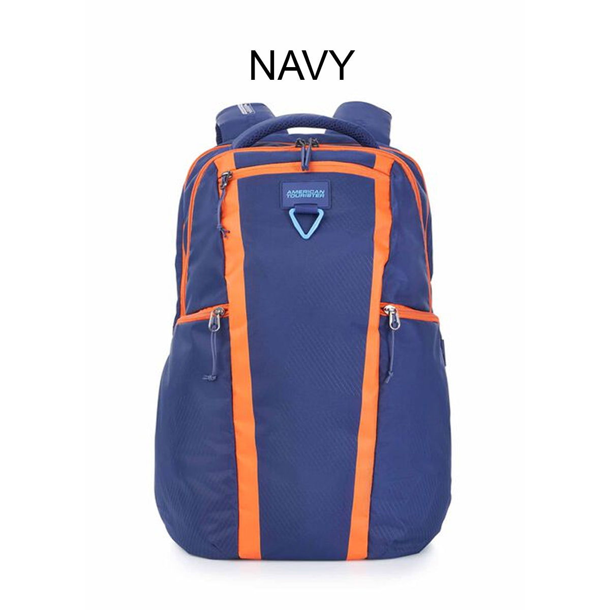 American Tourister Polyester Zip Closure Unisex Backpack American Tourister Polyester Zip Closure Unisex Backpack
