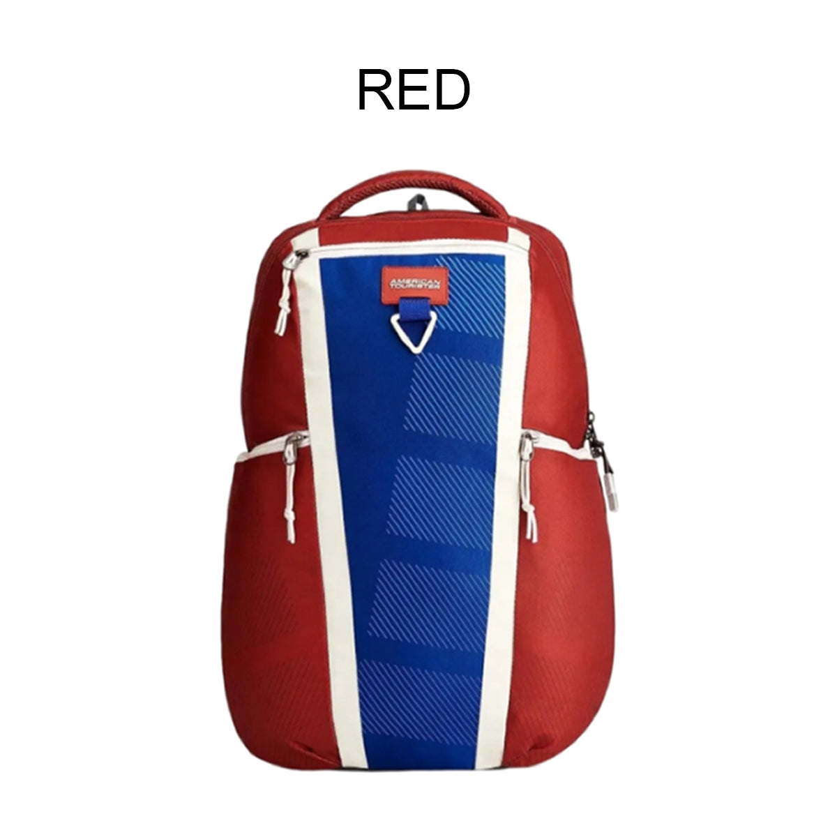 American Tourister Polyester Zip Closure Unisex Backpack American Tourister Polyester Zip Closure Unisex Backpack