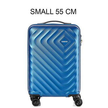 American Tourister Senna Spinner TSA Carry On Luggage Blue