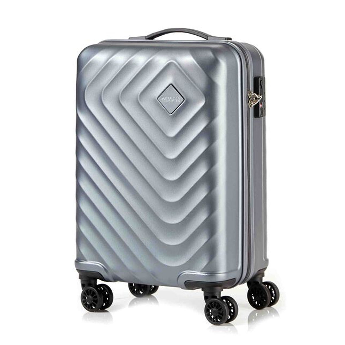 American Tourister Senna Spinner TSA Carry On Luggage Gray