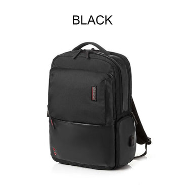 American Tourister Zork Polyester 2 Compartment Laptop Unisex Backpack
