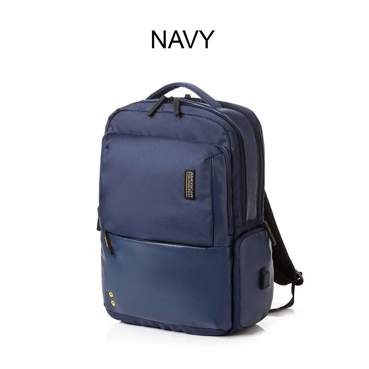 American Tourister Zork Polyester 2 Compartment Laptop Unisex Backpack – Beauty Box