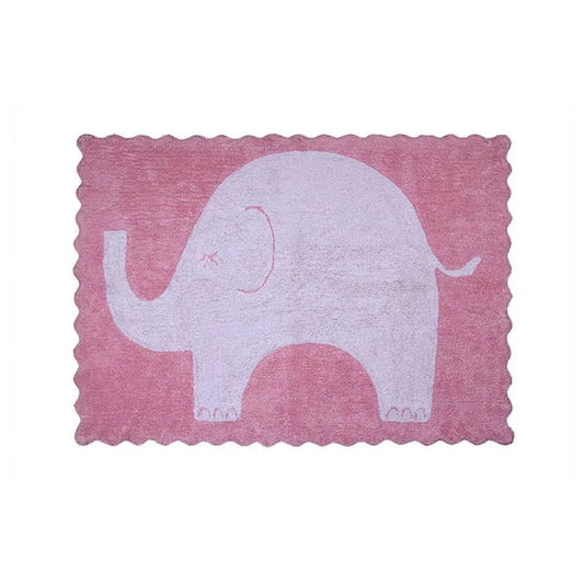 Aratextil Carpet Cotton 120160 Elefantito Pink