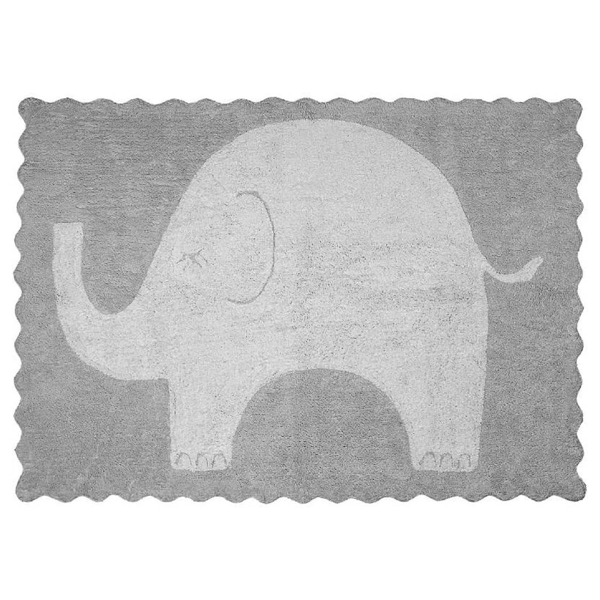Aratextil Carpet Cotton 120*160 Elefantito Grey Aratextil Carpet Cotton 120*160 Elefantito Grey