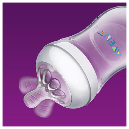 Avent Natural Baby Bottle 260ml - Blue