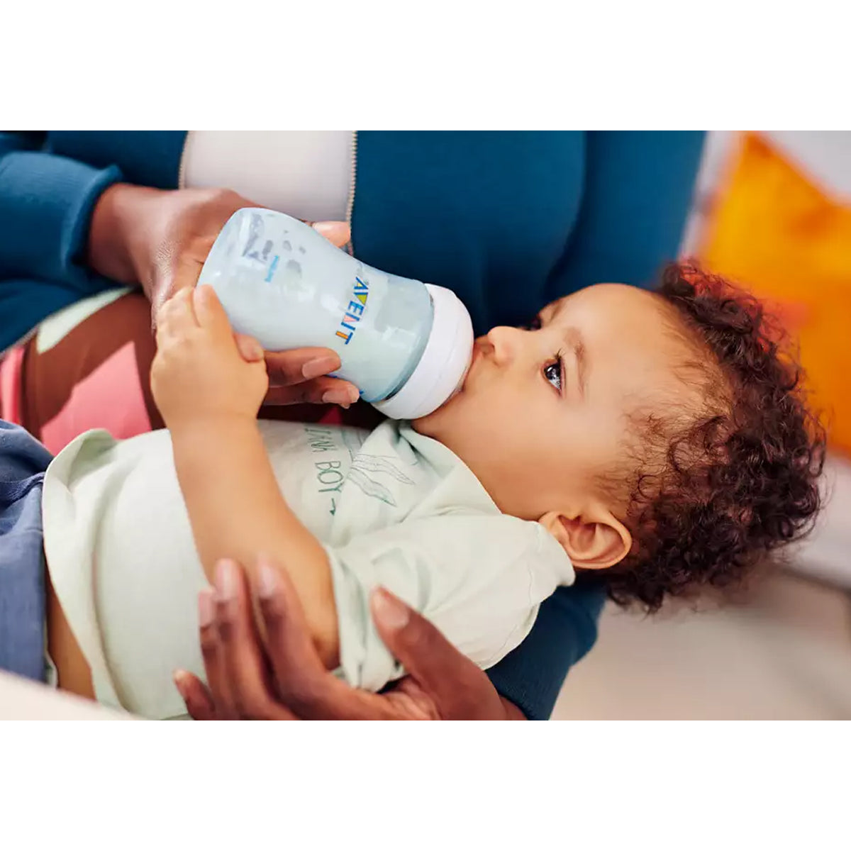 Avent Natural Baby Bottle 260ml - Blue