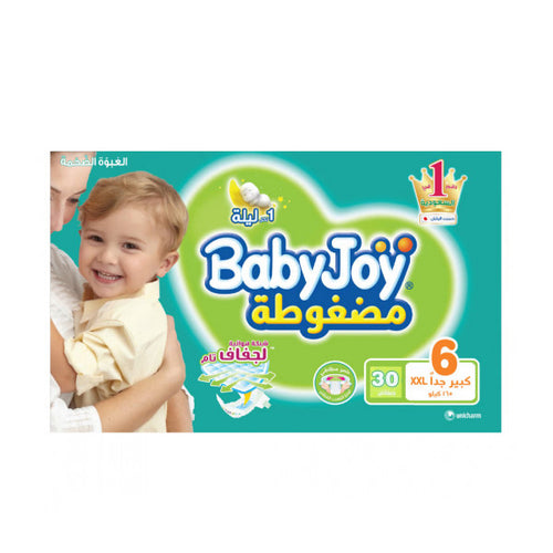 BABY JOY (DIAPERS XXL SIZE 6, 16+ KG, 30 PIECES)